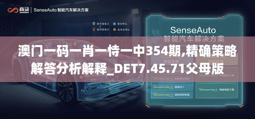 澳门一码一肖一恃一中354期,精确策略解答分析解释_DET7.45.71父母版