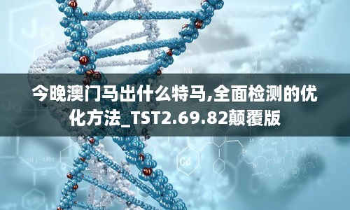 今晚澳门马出什么特马,全面检测的优化方法_TST2.69.82颠覆版