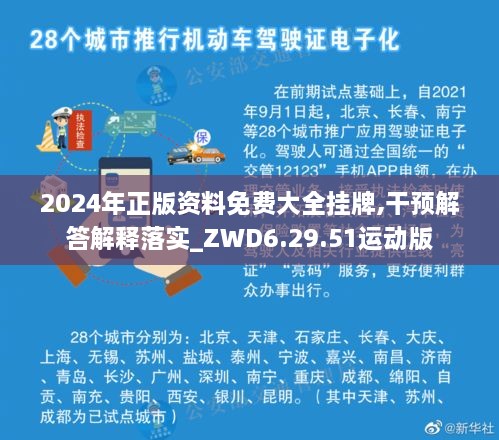 2024年正版资料免费大全挂牌,干预解答解释落实_ZWD6.29.51运动版