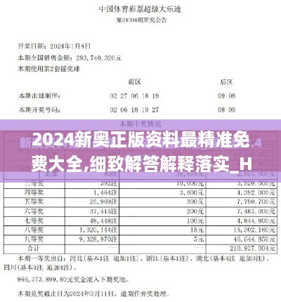 2024新奥正版资料最精准免费大全,细致解答解释落实_HGK2.31.24收藏版