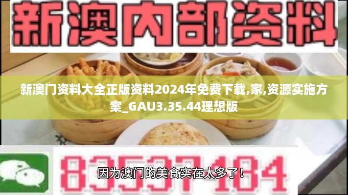 新澳门资料大全正版资料2024年免费下载,家,资源实施方案_GAU3.35.44理想版