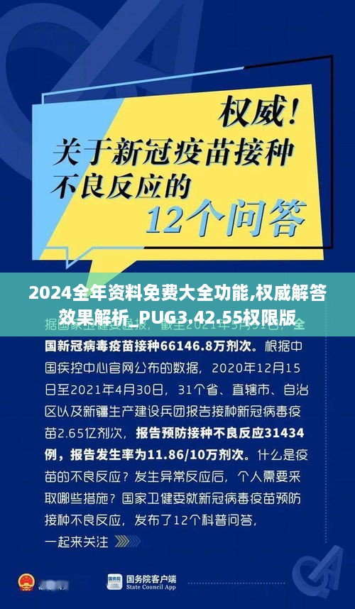 2024全年资料免费大全功能,权威解答效果解析_PUG3.42.55权限版