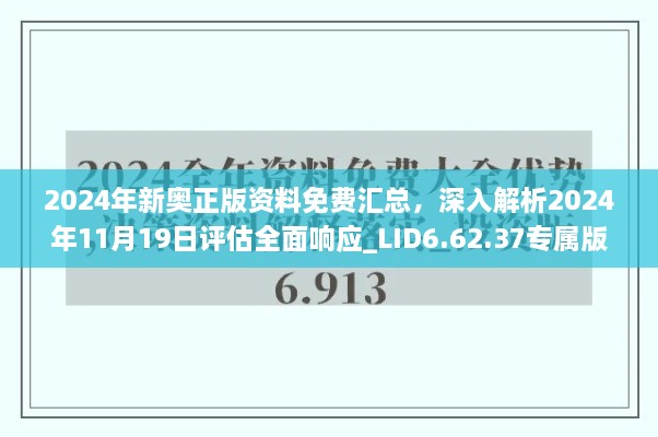 2024年新奥正版资料免费汇总，深入解析2024年11月19日评估全面响应_LID6.62.37专属版