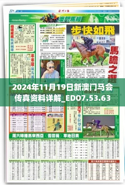 2024年11月19日新澳门马会传真资料详解_EDO7.53.63硬件版