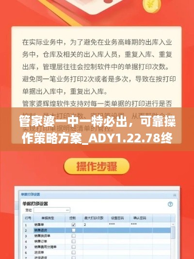 管家婆一中一特必出，可靠操作策略方案_ADY1.22.78终极版