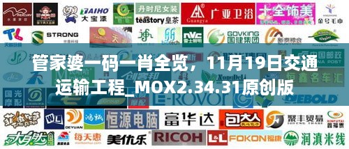 管家婆一码一肖全览，11月19日交通运输工程_MOX2.34.31原创版