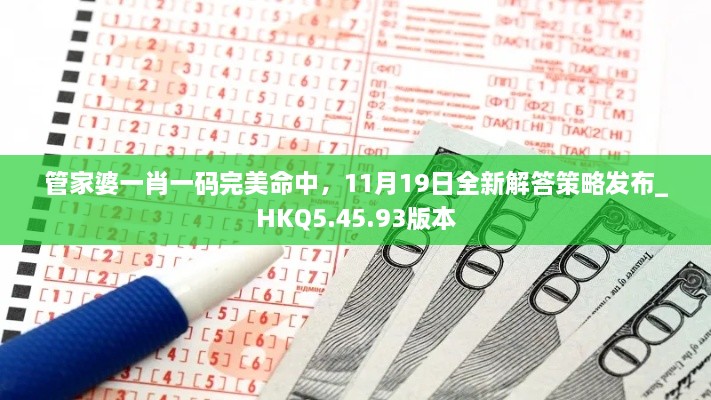 管家婆一肖一码完美命中，11月19日全新解答策略发布_HKQ5.45.93版本