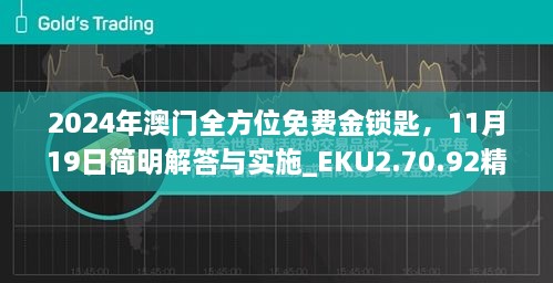 2024年澳门全方位免费金锁匙，11月19日简明解答与实施_EKU2.70.92精致版