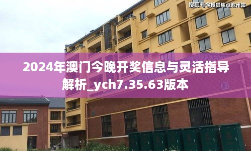 2024年澳门今晚开奖信息与灵活指导解析_ych7.35.63版本