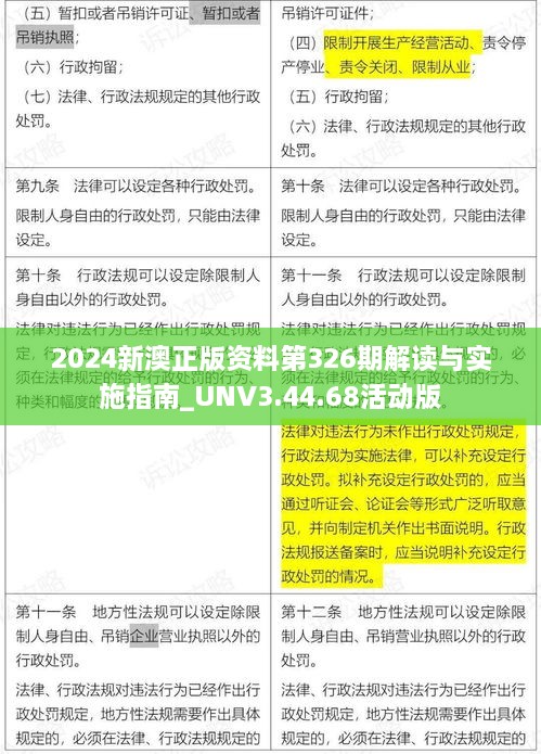 2024新澳正版资料第326期解读与实施指南_UNV3.44.68活动版