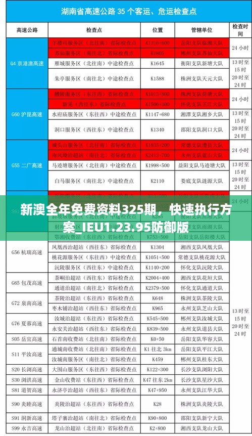 新澳全年免费资料325期，快速执行方案_IEU1.23.95防御版