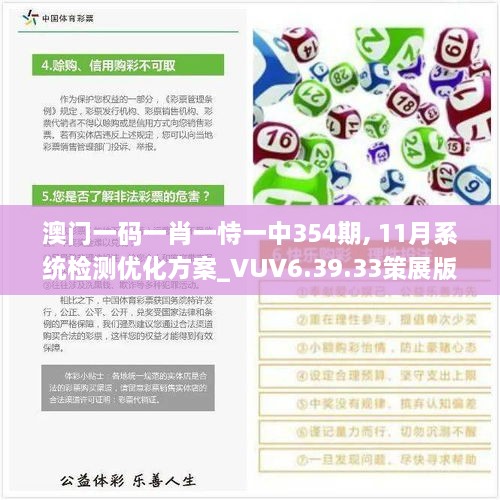 澳门一码一肖一恃一中354期, 11月系统检测优化方案_VUV6.39.33策展版