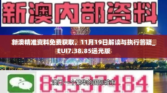 新澳精准资料免费获取，11月19日解读与执行答疑_EUI7.38.85远光版