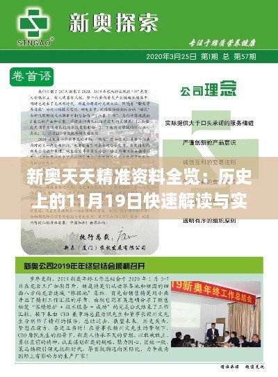 新奥天天精准资料全览：历史上的11月19日快速解读与实施_LGY1.31.95移动版