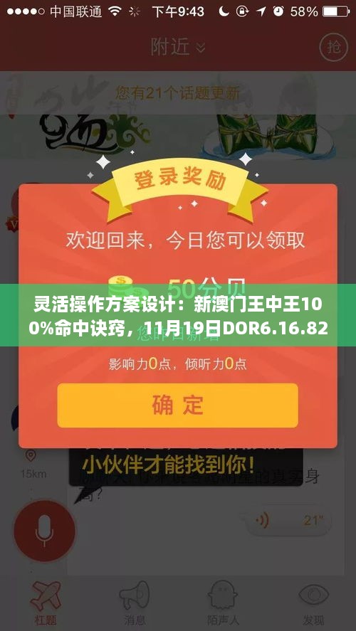 灵活操作方案设计：新澳门王中王100%命中诀窍，11月19日DOR6.16.82开放版