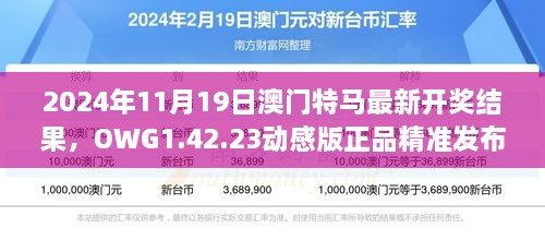 2024年11月19日澳门特马最新开奖结果，OWG1.42.23动感版正品精准发布