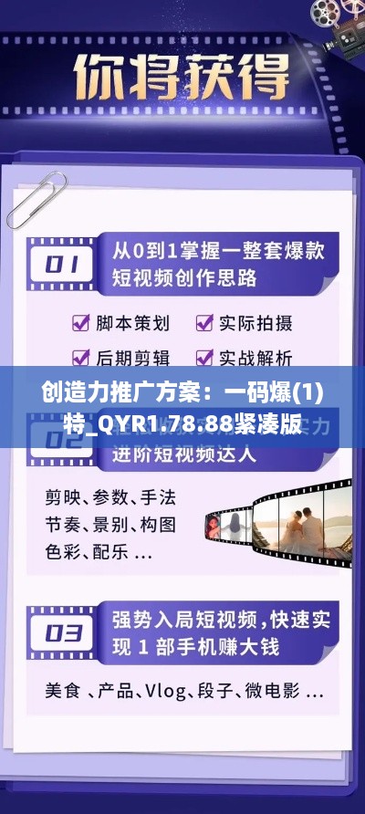 创造力推广方案：一码爆(1)特_QYR1.78.88紧凑版