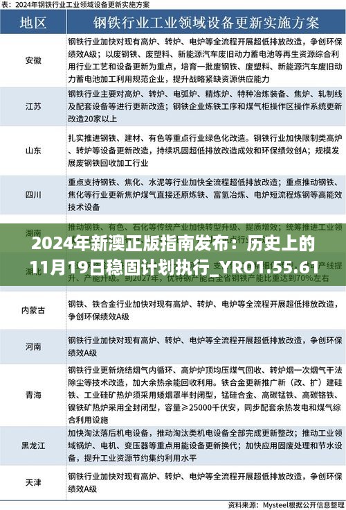 2024年新澳正版指南发布：历史上的11月19日稳固计划执行_YRO1.55.61神念境