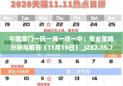 今晚澳门一码一肖一待一中：专业策略分析与解答（11月19日）_JZE2.35.76交互式版