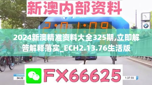 2024新澳精准资料大全325期,立即解答解释落实_ECH2.13.76生活版