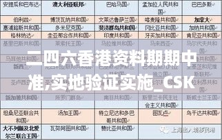 二四六香港资料期期中准,实地验证实施_CSK5.53.40公开版