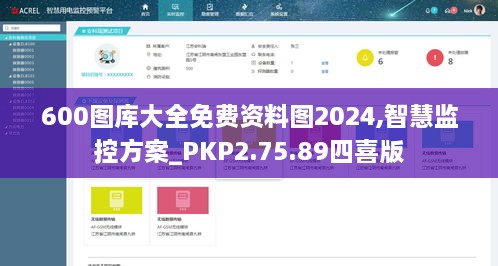 600图库大全免费资料图2024,智慧监控方案_PKP2.75.89四喜版