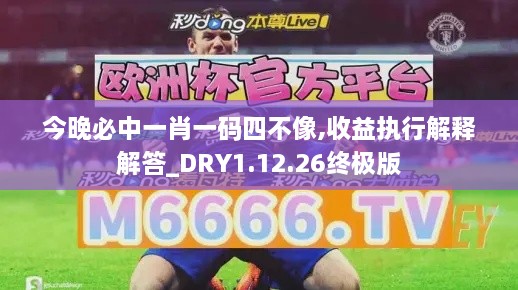 今晚必中一肖一码四不像,收益执行解释解答_DRY1.12.26终极版