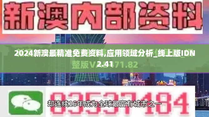 2024新澳最精准免费资料,应用领域分析_线上版IDN2.41