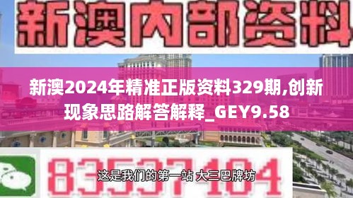 新澳2024年精准正版资料329期,创新现象思路解答解释_GEY9.58