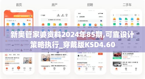 新奥管家婆资料2024年85期,可靠设计策略执行_穿戴版KSD4.60