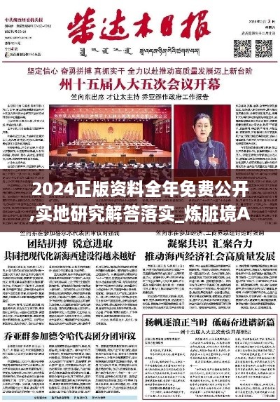 2024正版资料全年免费公开,实地研究解答落实_炼脏境ADJ6.21