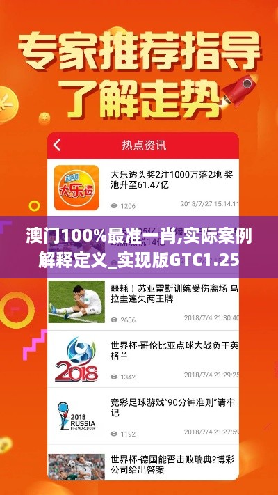 澳门100%最准一肖,实际案例解释定义_实现版GTC1.25