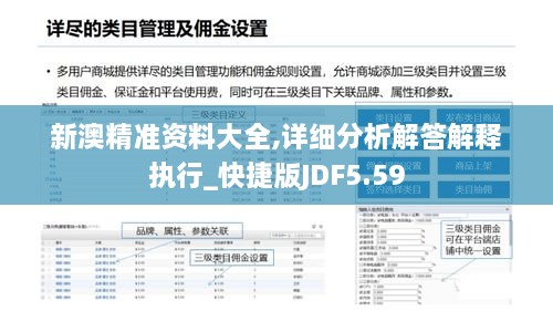 新澳精准资料大全,详细分析解答解释执行_快捷版JDF5.59