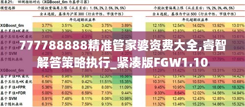 777788888精准管家婆资费大全,睿智解答策略执行_紧凑版FGW1.10