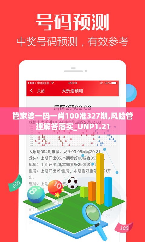 管家婆一码一肖100准327期,风险管理解答落实_UNP1.21