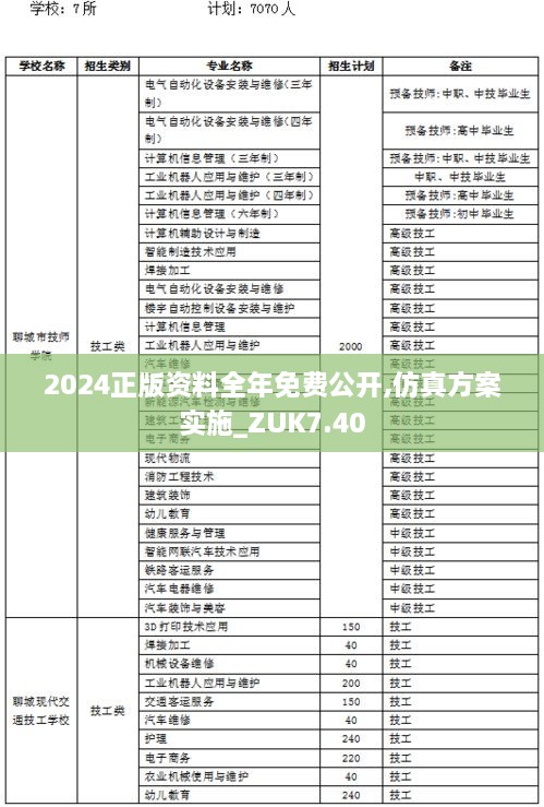 2024正版资料全年免费公开,仿真方案实施_ZUK7.40