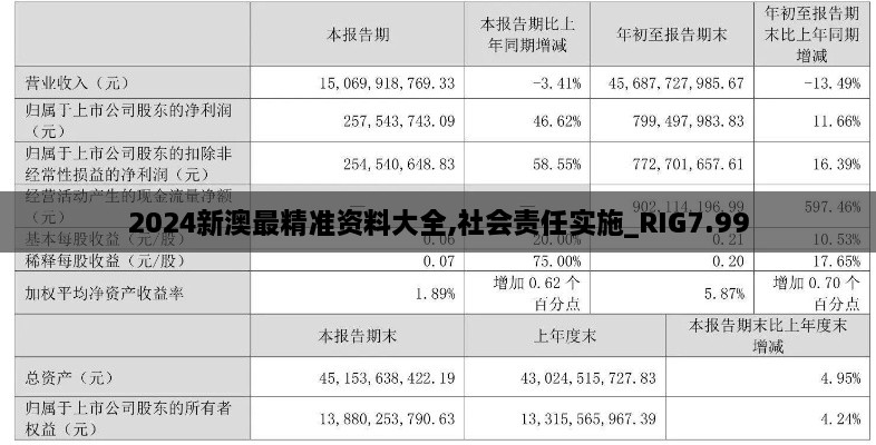 2024新澳最精准资料大全,社会责任实施_RIG7.99