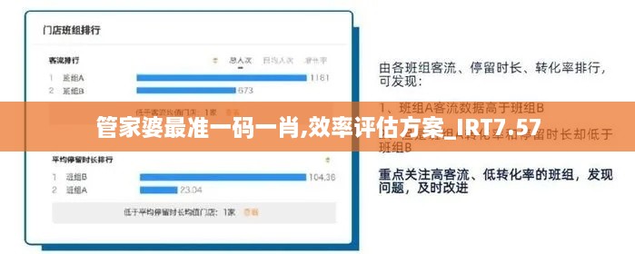 管家婆最准一码一肖,效率评估方案_IRT7.57