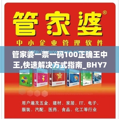 管家婆一票一码100正确王中王,快速解决方式指南_BHY7.39