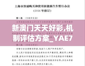 新澳门天天好彩,机制评估方案_YAE7.91