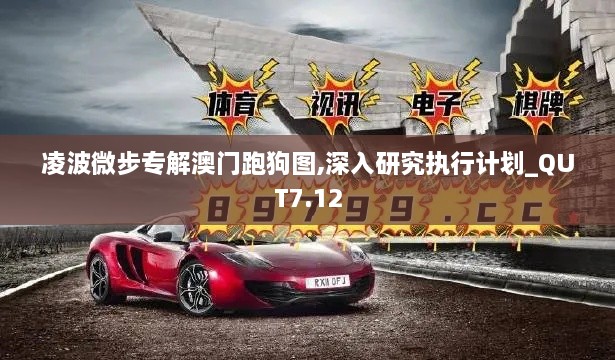 凌波微步专解澳门跑狗图,深入研究执行计划_QUT7.12