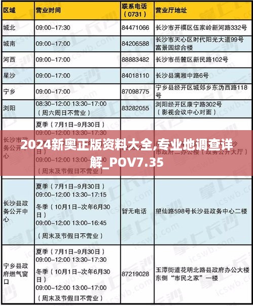 2024新奥正版资料大全,专业地调查详解_POV7.35