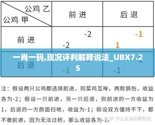 一肖一码,现况评判解释说法_UBX7.25