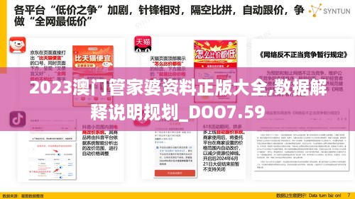 2023澳门管家婆资料正版大全,数据解释说明规划_DOO7.59