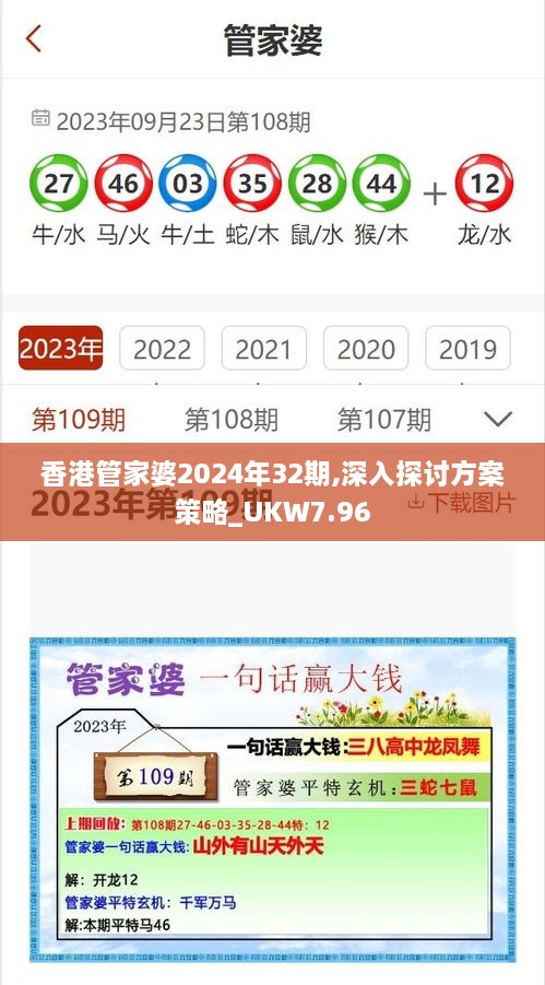 香港管家婆2024年32期,深入探讨方案策略_UKW7.96