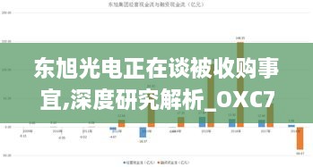 东旭光电正在谈被收购事宜,深度研究解析_OXC7.63