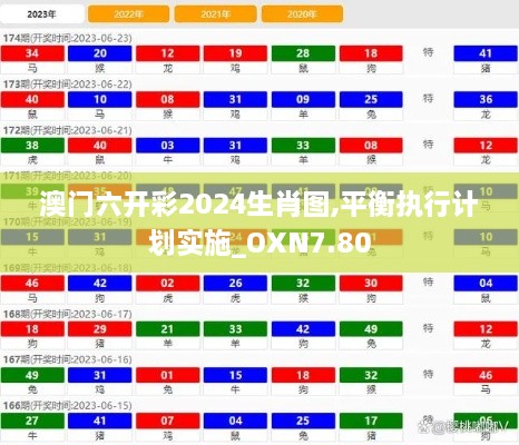 澳门六开彩2024生肖图,平衡执行计划实施_OXN7.80