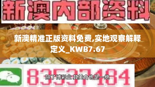 新澳精准正版资料免费,实地观察解释定义_KWB7.67