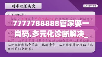 7777788888管家婆一肖码,多元化诊断解决_GWC7.41