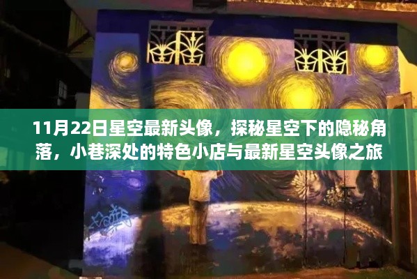 探秘星空下的隐秘角落，星空头像与小巷特色小店之旅